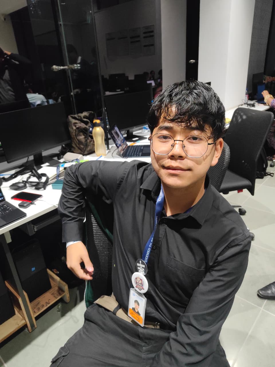Team member Vedaant Rai